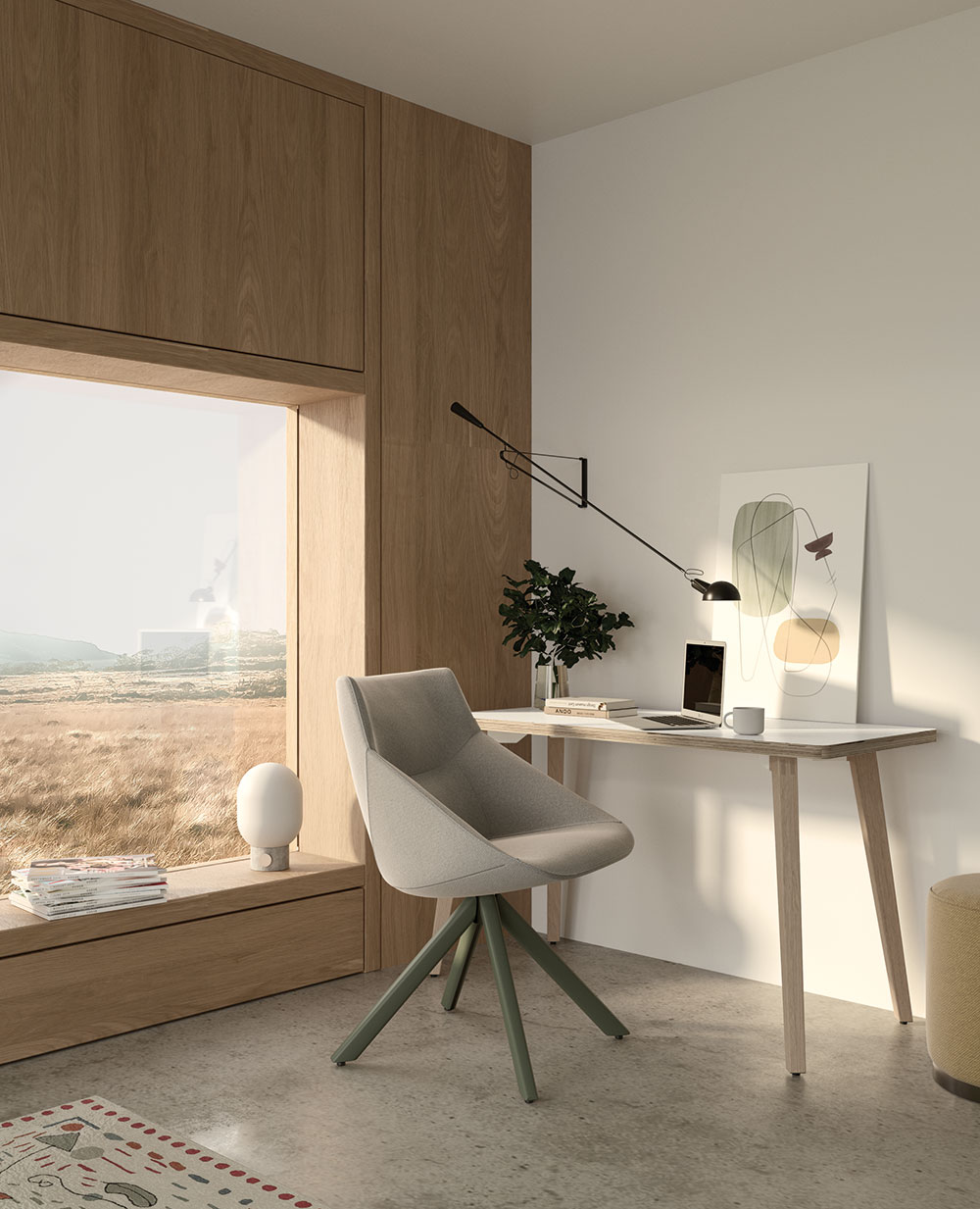 Home office — BOW CHAIR 074