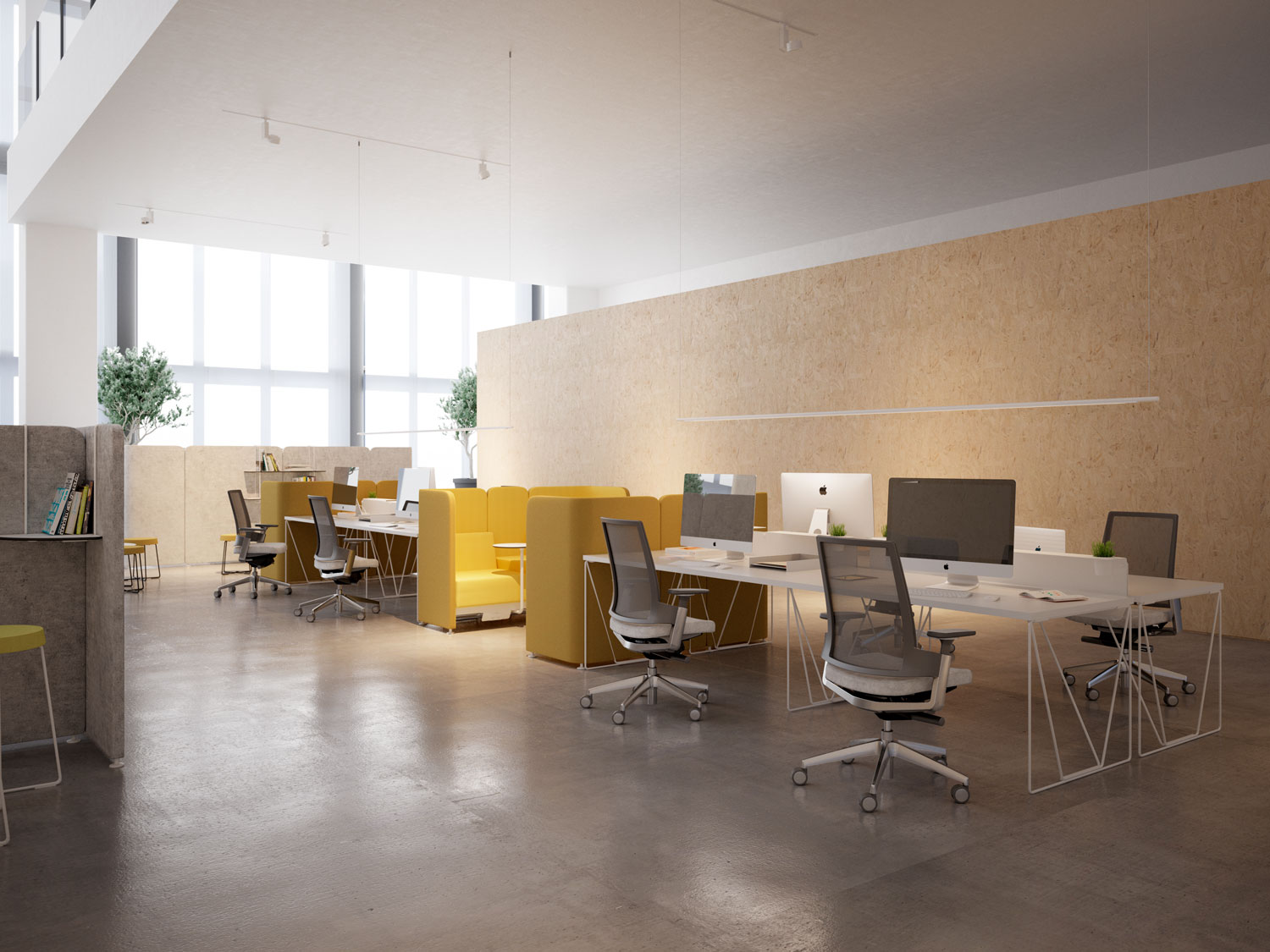 Mesas de oficina — LETS FAMILY WORK 01