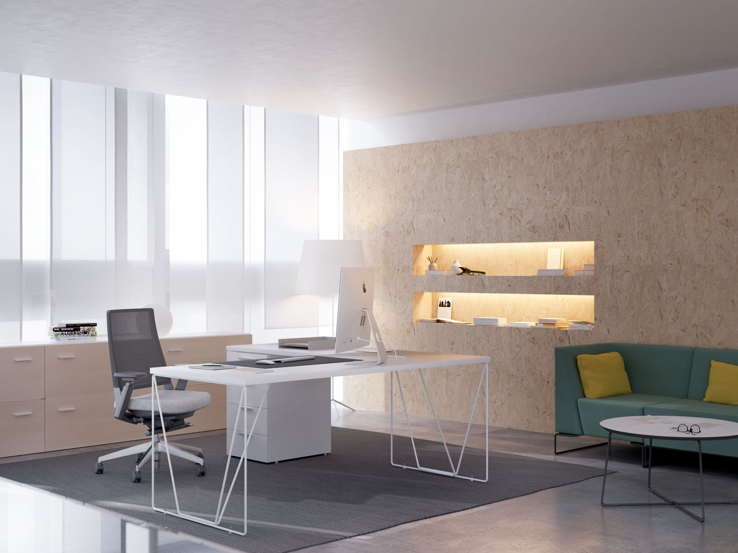 Mesas de oficina — LETS FAMILY WORK 02