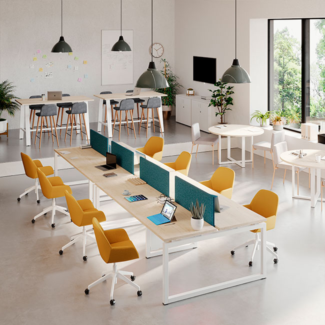 Mesas de oficina — QBok4 Slider 5