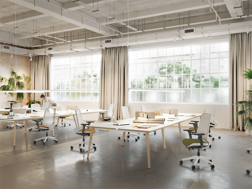 Mesas de oficina — TIMBER BENCH 01