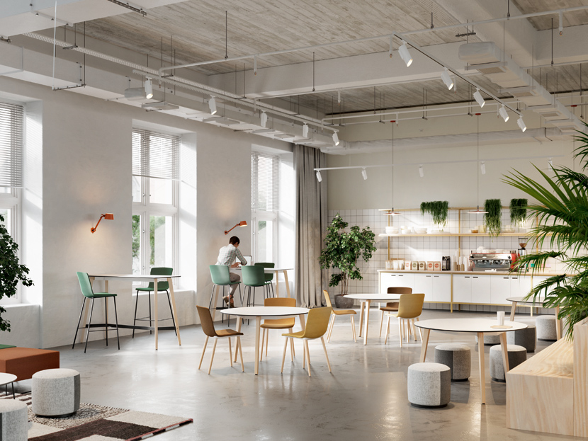 Mobiliario de hostelería — TIMBER MEETING DINER 01