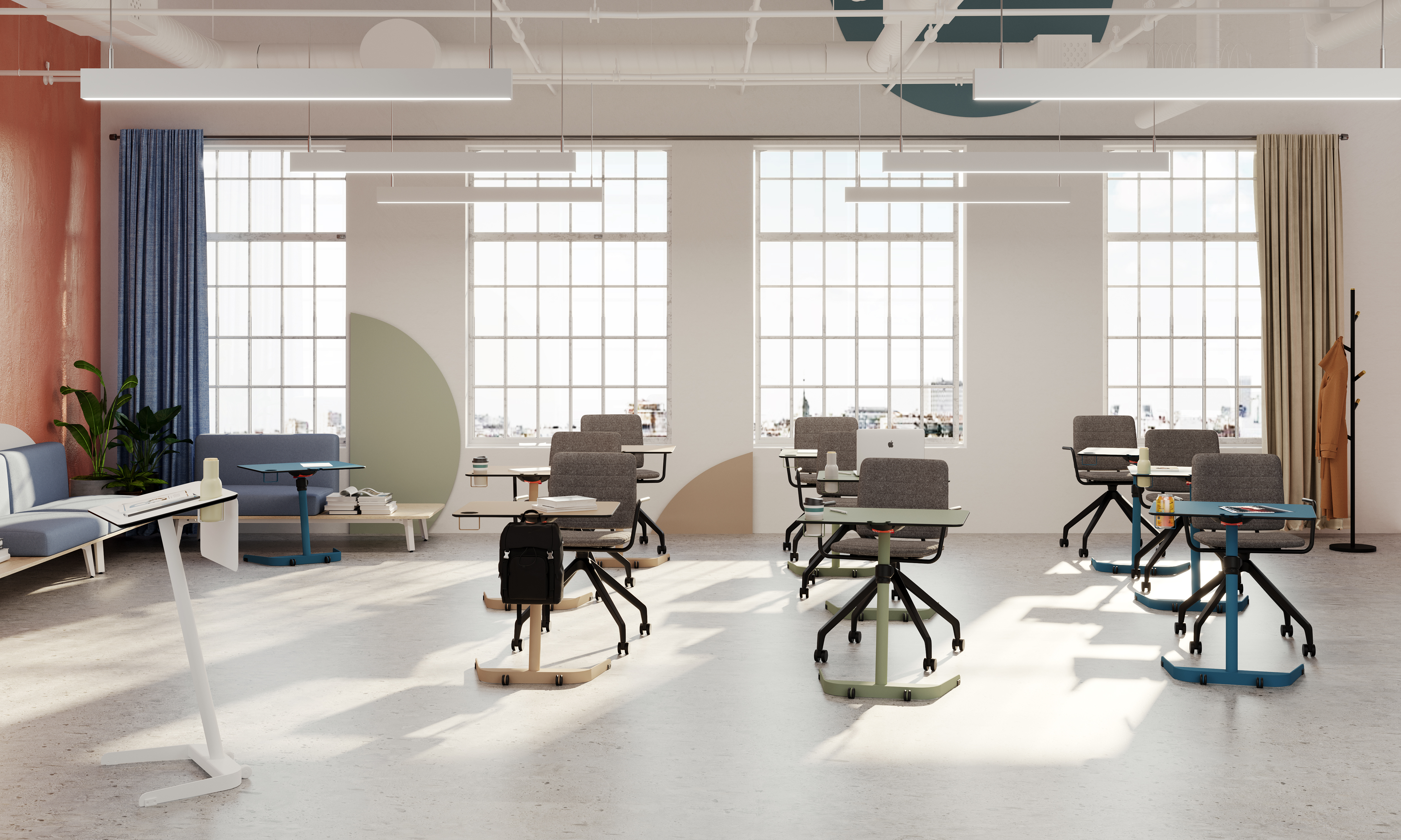 Mobiliario escolar — AMBIENTE EMO TABLE