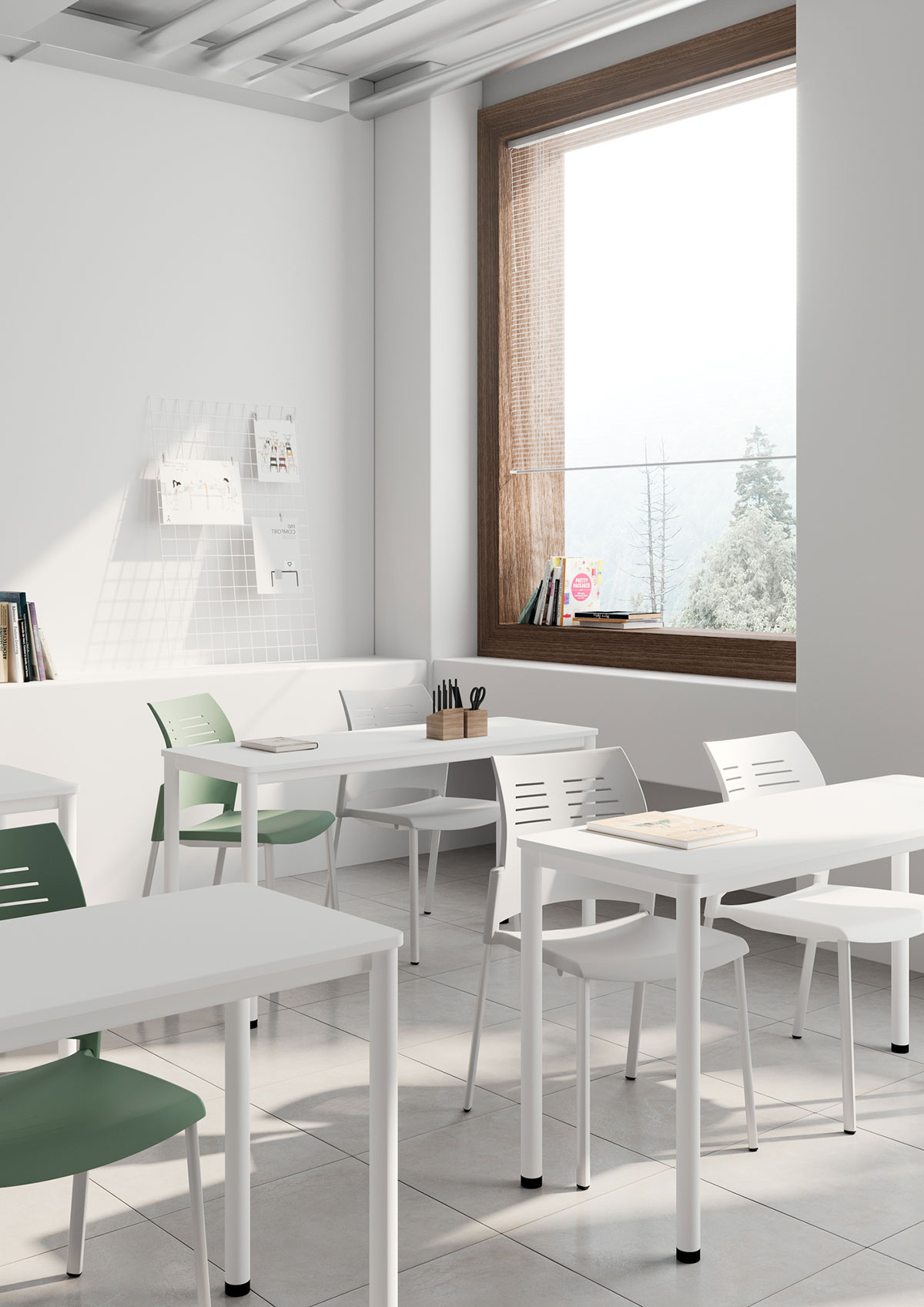 Mobiliario escolar — mesas dynamic gallery 24