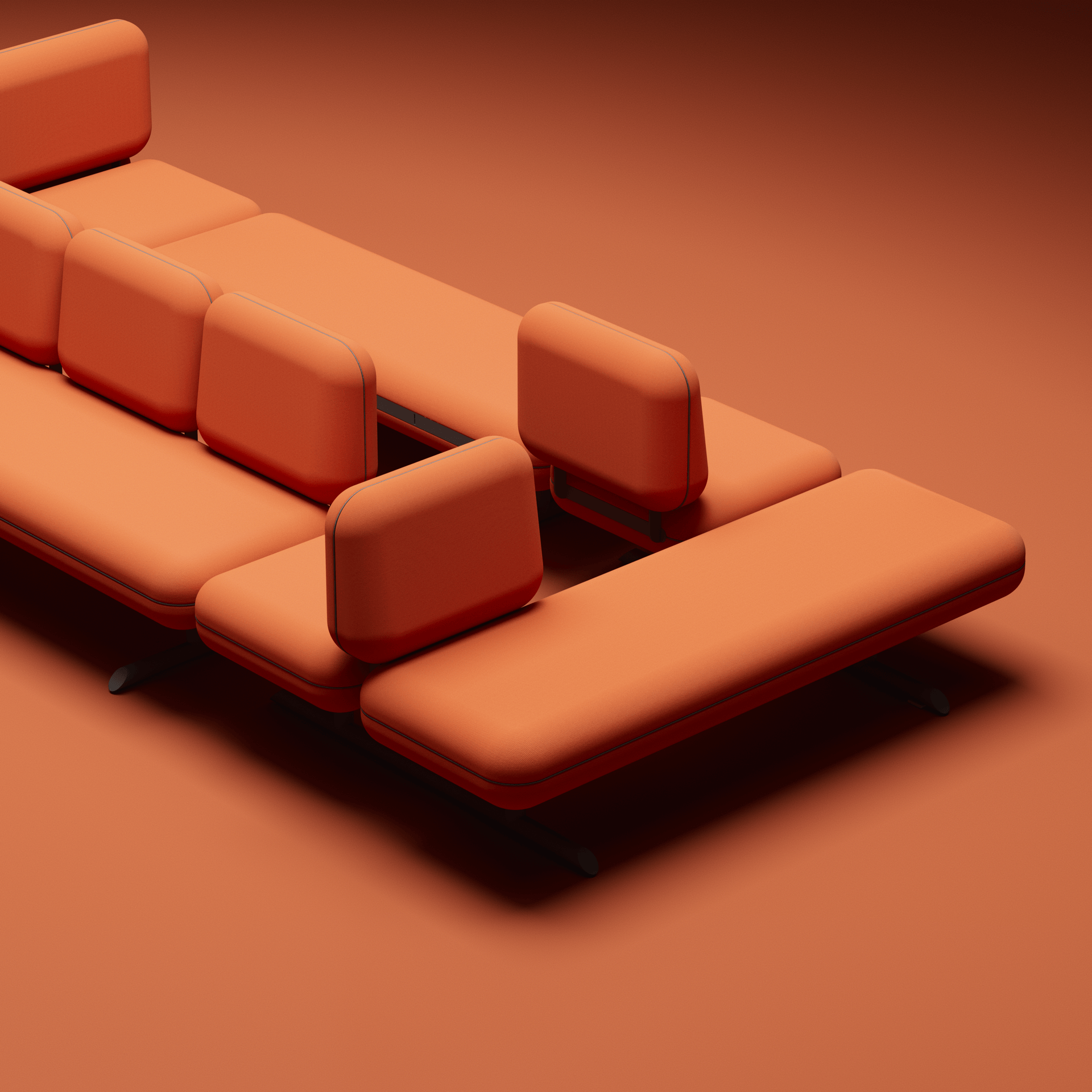 Salas de espera — MODULO KOFFER MODULAR