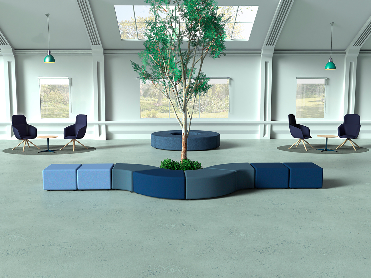 Salas de espera — loop soft seating delaoliva galeria 01