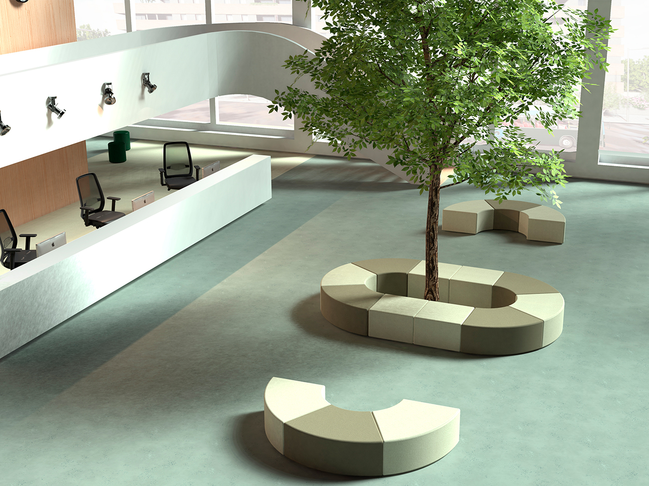 Salas de espera — loop soft seating delaoliva galeria 02