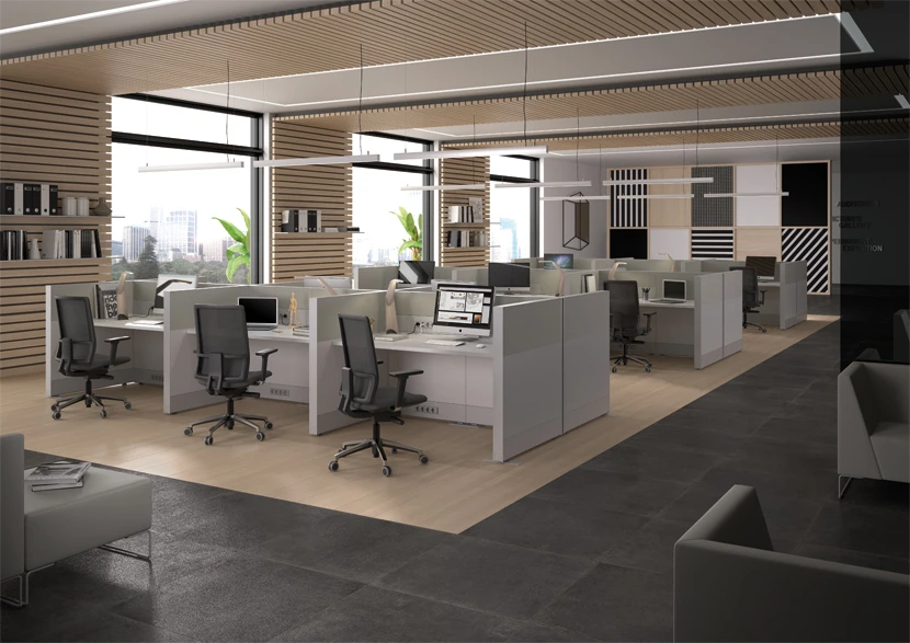 Sillas giratorias — Panel system AMB01