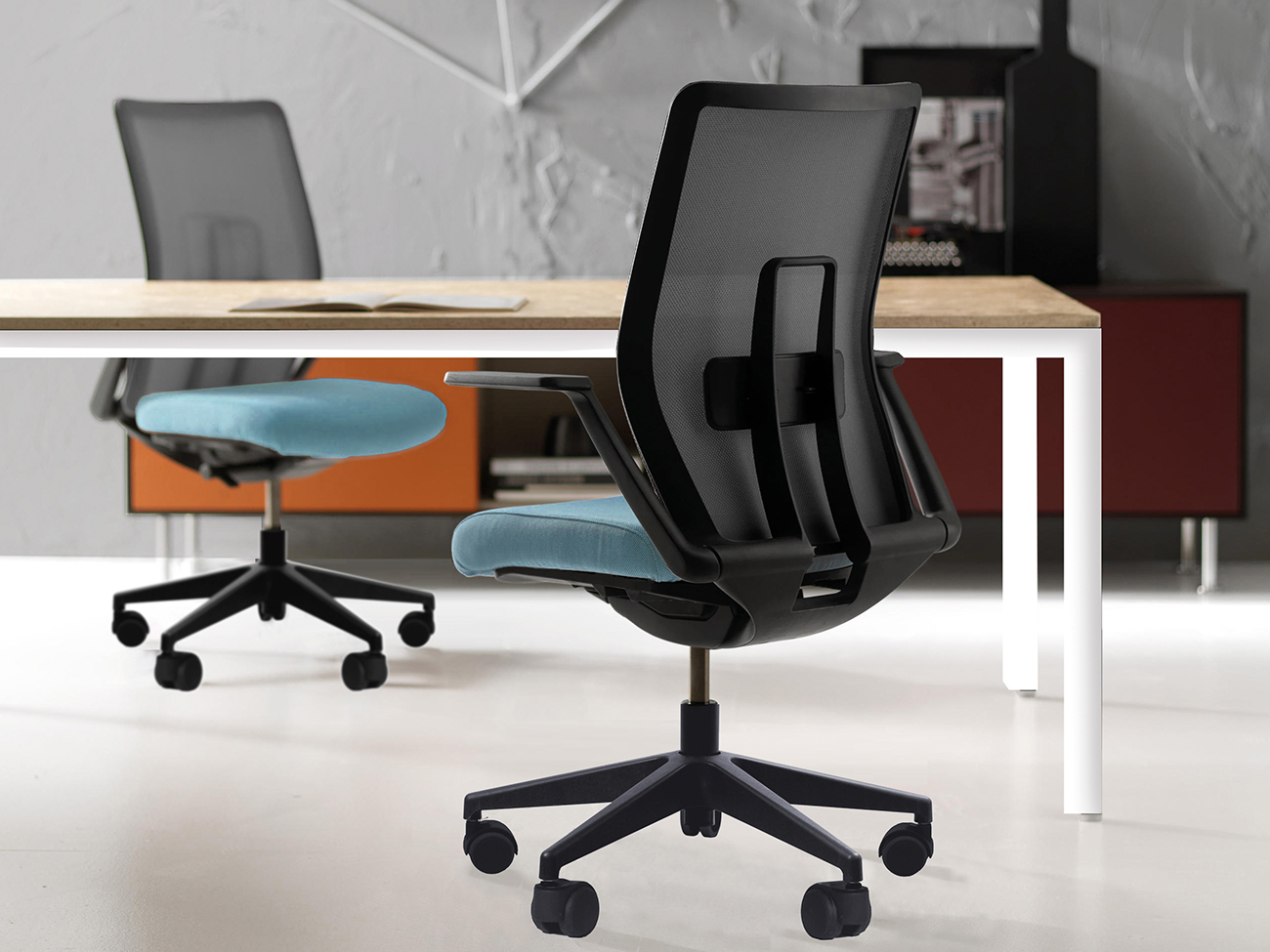 Sillas giratorias — arc silla operativa 03