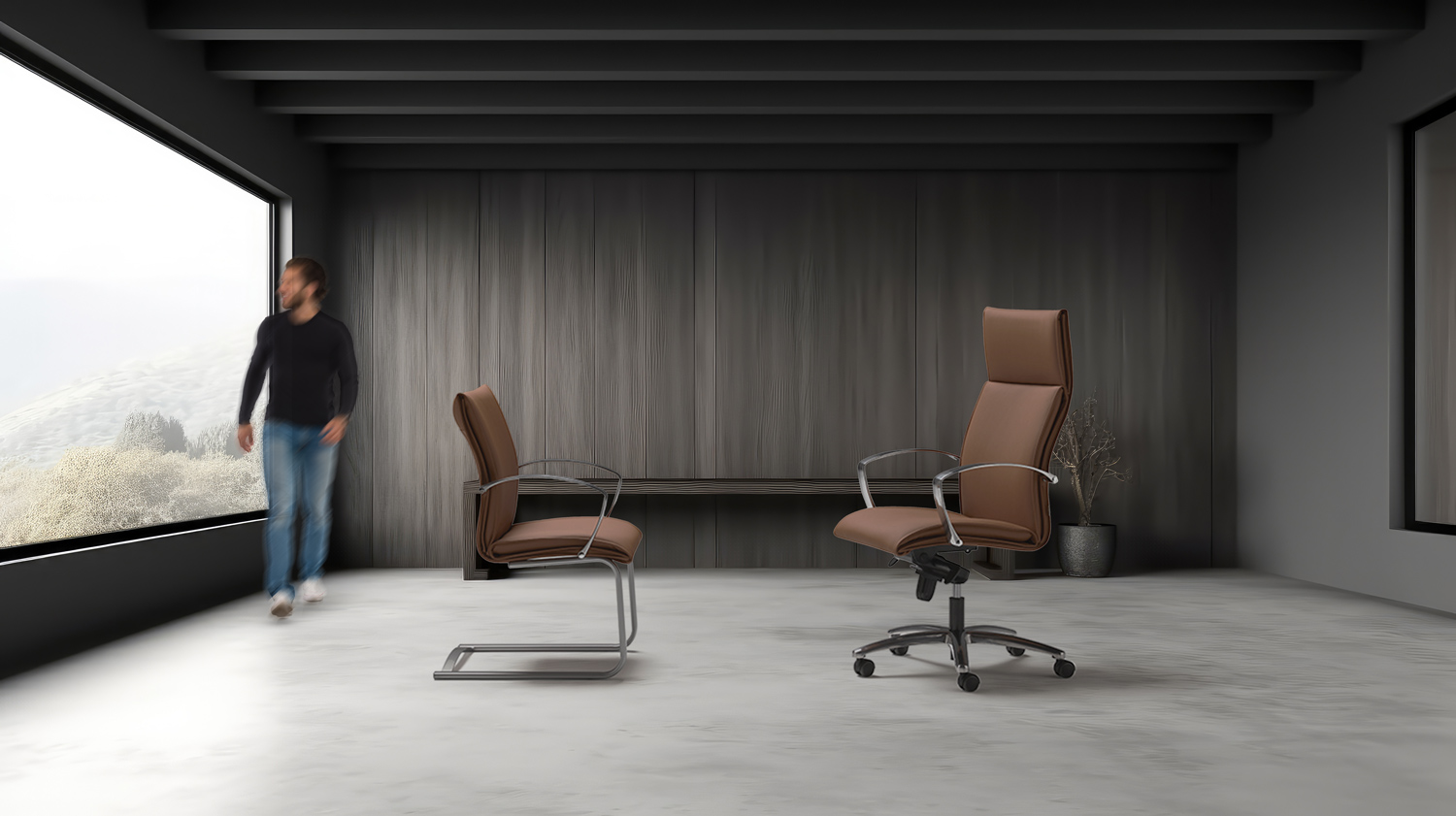 Sillones de dirección — SILLON SERIE ARTE ambiente 01