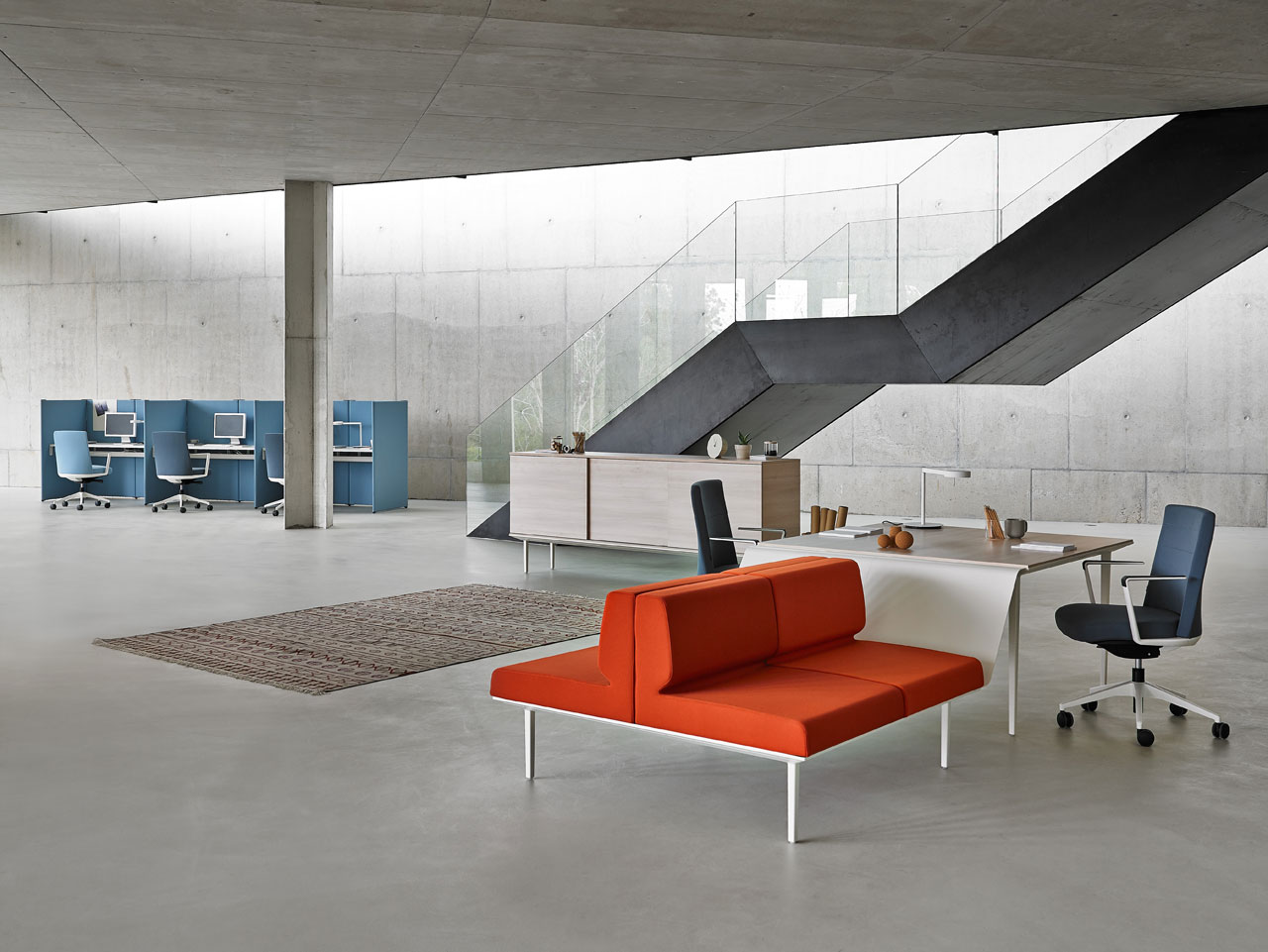 Sofás y zonas de descanso — soft seating longo gallery 29